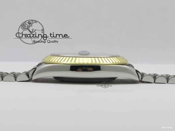 MiroTime 0304 DateJust II 41mm SS YG BP Maker Best Edition White Diam Dial On Jubilee Bracelet A ModernLook 3663